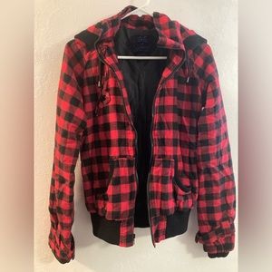 Women’s Jack by BB Dakota Buffalo Plaid Jacket, Size L